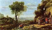 Claude Lorrain Landscape with David at the Cave of Adullam china oil painting artist